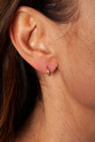 Boucles d’oreilles en acier inoxydable  – Mini créoles