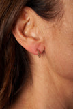 Boucles d’oreilles en acier inoxydable  – Mini créoles