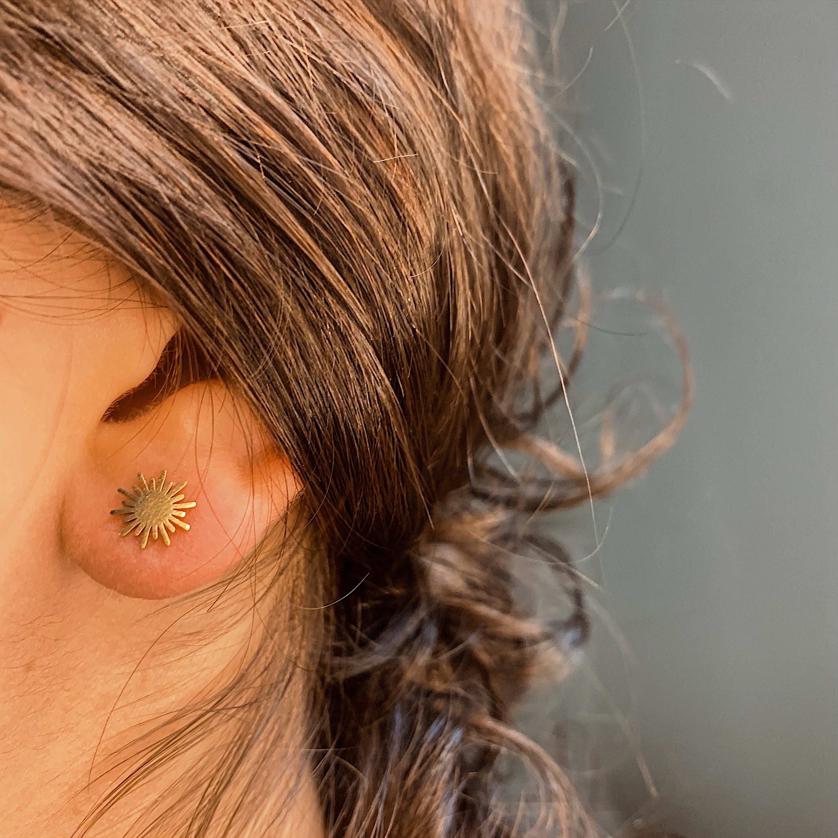 Puces d’oreilles en acier inoxydable – Pitoa